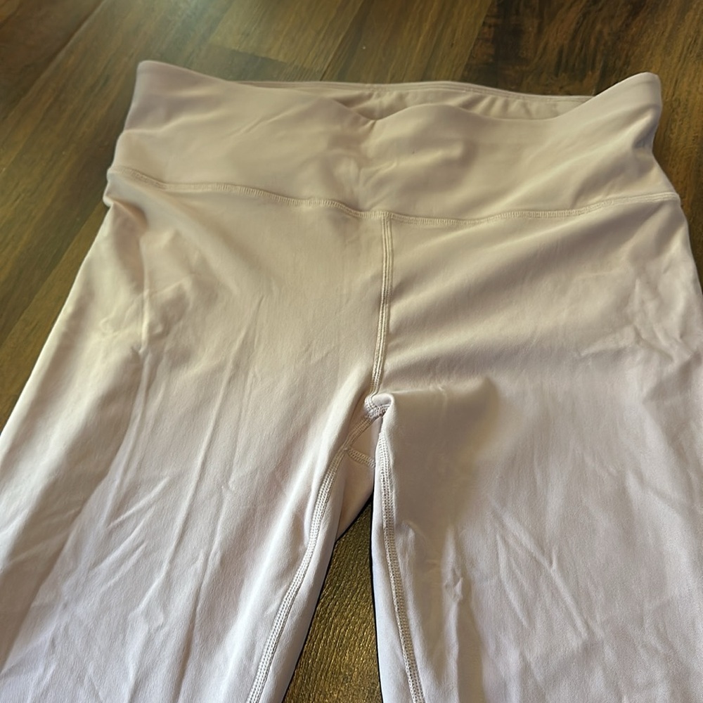Fabletics Active Light Mauve Pink Compression Full Length Leggings Size XL - Picture 2 of 13
